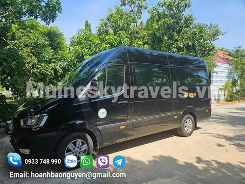 Thuê xe hợp đồng tại Mũi Né, Phan Thiết, Sài Gòn 7c, 16c, limousine giá tốt nhất 2025